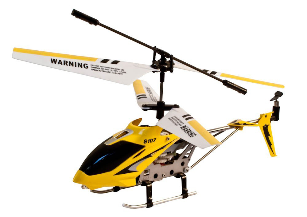 Вертолет радиоуправляемый Syma S107/S107G R/C Helicopter Желтый